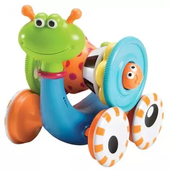 Yookidoo Каталка-пирамидка Музыкальная улитка