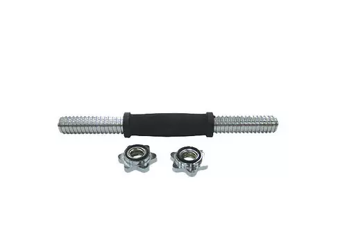 Z-Sports Гриф гантельный с обрезиненной ручкой d-30 мм L-36 см