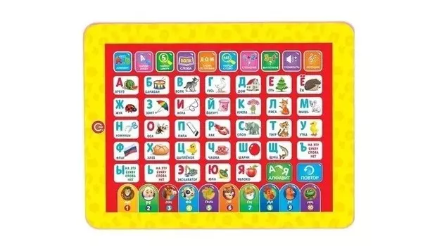 Zabiaka Планшет обучающий Первые знания