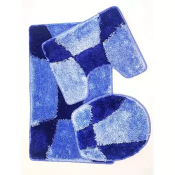 Zalel Коврик для ванной комнаты Lux Carpet Series (3 предмета)