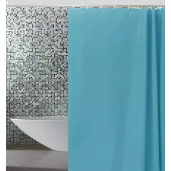 Zalel Штора для ванной комнаты Эконом 180х180 см с кольцами YE-0042A