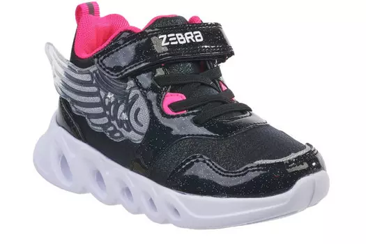 Зебра Полуботинки кроссовые 16666-1