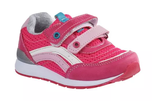 Зебра Полуботинки кроссовые для девочки