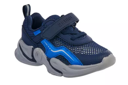 Зебра Полуботинки кроссовые для мальчика 171