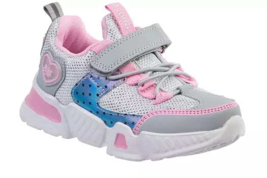 Зебра Полуботинки кроссовые дошкольные для девочки