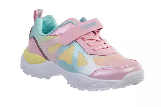 Зебра Полуботинки кроссовые дошкольные для девочки 1736