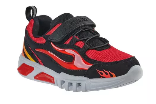 Зебра Полуботинки кроссовые дошкольные для мальчика 18207-4