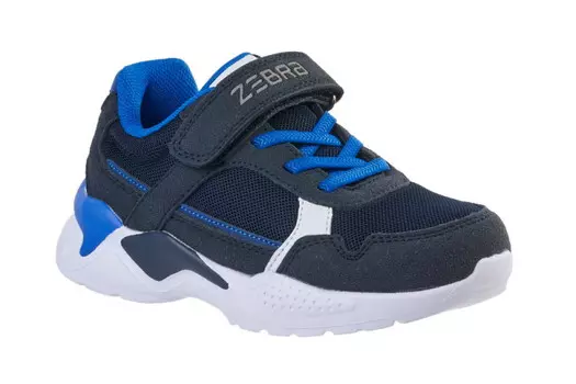 Зебра Полуботинки кроссовые дошкольные для мальчика 1804