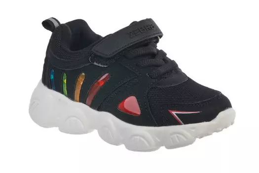 Зебра Полуботинки кроссовые дошкольные для мальчика 1684