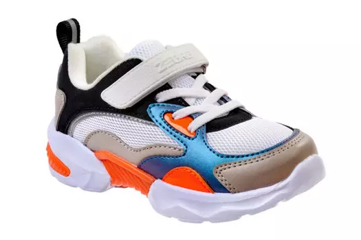 Зебра Полуботинки кроссовые дошкольные для мальчика 16120-19