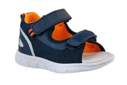 Зебра Туфли открытые для мальчика 1814