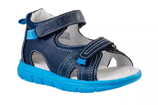 Зебра Туфли открытые для мальчика 18150-5