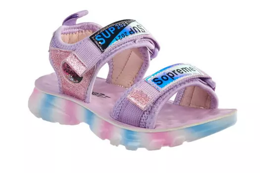 Зебра Туфли открытые дошкольные для девочки 17325-26