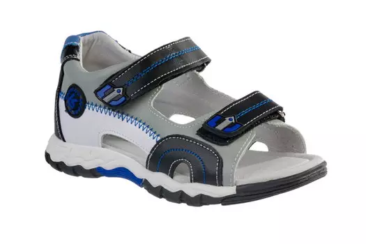 Зебра Туфли открытые дошкольные для мальчика 1818