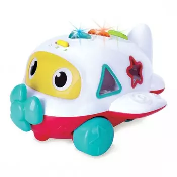 Жирафики Игрушка музыкальная Самолетик