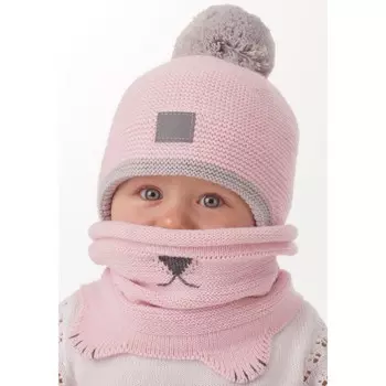 Журавлик Комплект Голд (шапка, снуд)