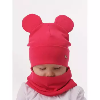 Журавлик Комплект Минни Маус (шапка, снуд)