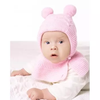 Журавлик Шапка детская Капор Елочка