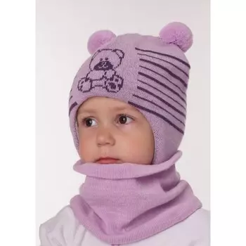 Журавлик Шапка для девочки Тедди