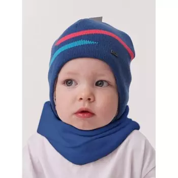 Журавлик Шапка и снуд Молния 12312хб