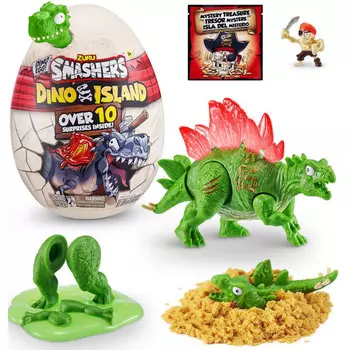 Zuru Игровой набор Smashers Dino Island Остров динозавров Малое яйцо