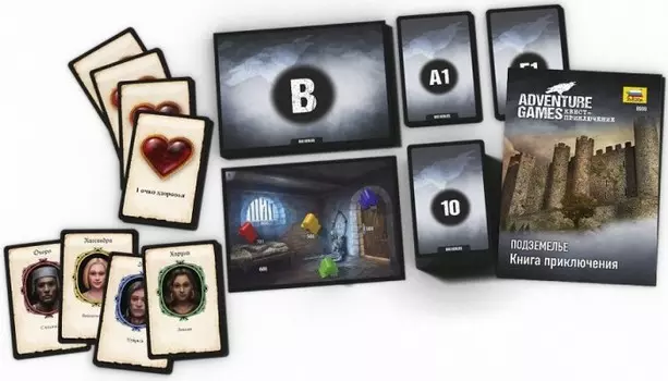 Звезда Настольная игра Adventure Games Подземелье