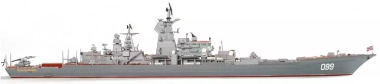 Звезда Сборная модель Крейсер Петр Великий