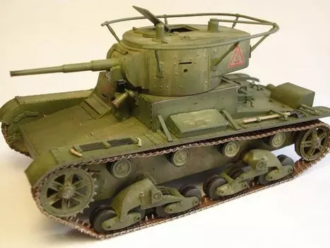 Звезда Сборная модель Танк Т-26