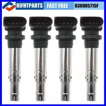 036905715 F Автомобильные катушки зажигания для VW Jetta Golf Passat Beetle Polo Audi Skoda 036905715 036905715 Г 036905715 H