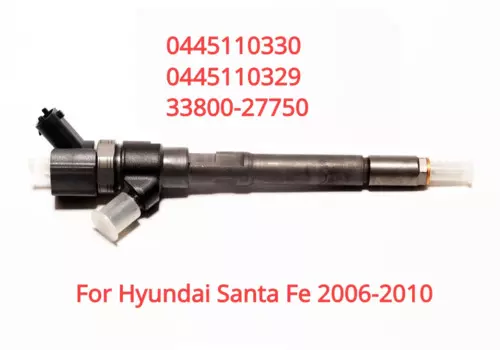 0445110330 0445110329 33800-27750 новая Форсунка для дизельного топлива для Hyundai Santa Fe 2006-2010