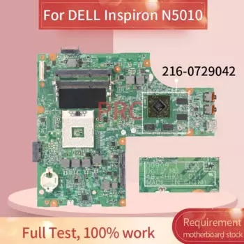 052F31 материнская плата для ноутбука DELL Inspiron 15R N5010 HD5650/HD4650 09909-1 DG15 MB 48,4hh01. 011 HM57 216-0729042 DDR3 Материнская плата