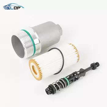 06L115401S для VW EA888 GEN3 Golf MK6 Tiguan Touran Scirocco Passat B8 Sharan Jetta масляный фильтр обратный клапан полностью алюминиевый