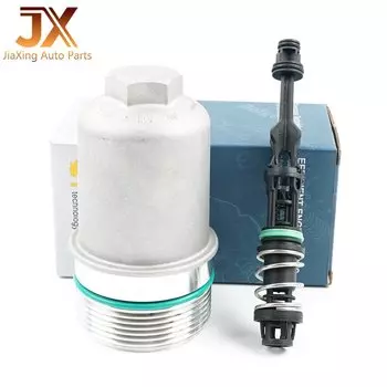 06L115401S для VW EA888 GEN3 Golf MK6 Tiguan Touran Scirocco Passat B8 Sharan Jetta масляный фильтр обратный клапан полностью алюминиевый