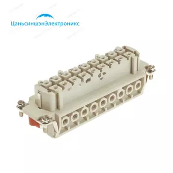 09340162701 HARTING сверхмощный разъем Han 16 HVE-BU-S 18-контактный гнездовой разъем