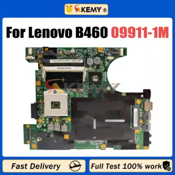 09911-1M материнская плата для Lenovo B460 LA46 MB 48.4GV0101M, материнская плата для ноутбука HM55 DDR3 GF310M, 100% тест в порядке