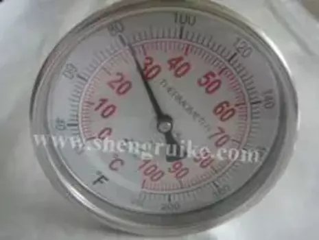 0-100C WSS промышленный биметаллический термометр с резьбой 1/2NPT