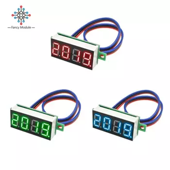 Цифровой вольтметр diymore 0-100V