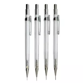 Механический карандаш пластиковый прозрачный 0,3/0,5/0,7/0,9 мм