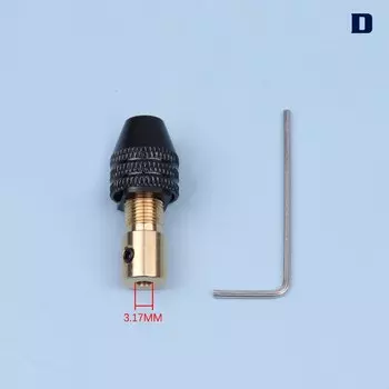 ZLinKJ Универсальная цанга для дрели 0,3-3,4 мм