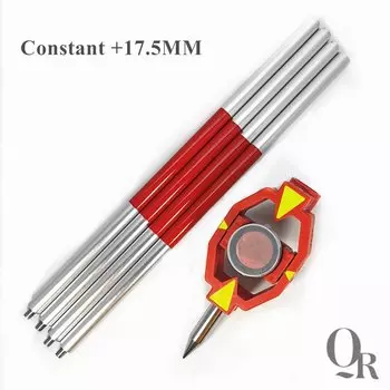 0 мм офсетная мини-призма, совместимая с Leica, общее количество станций, заменяемая стандартная с 4 полюсами, мягкая сумка, поддержка дропшиппинга