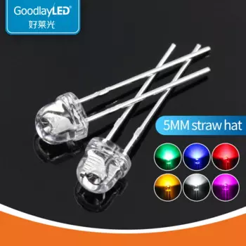 Светодиодная гирлянда GOODLAYLED 5MM Straw Hat