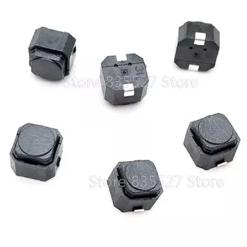 1000 шт./лот бесшумный 6*6*5 SMD бесшумный кнопочный переключатель, силиконовая клавиатура, тактовый переключатель, силиконовые переключатели 6*6*5 мм