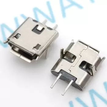1000 шт., Женский Разъем Micro Usb, 2 контакта, тип B