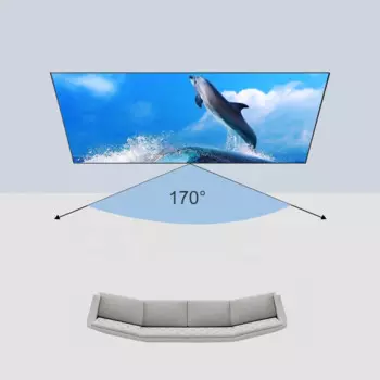 100 ''120'' 16:9 UST CLR / ALR проекционный экран с узкой рамкой с ПЭТ-черной планкой дюйма для проектора