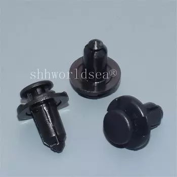 100/300/500 10 мм черный бампер, крышка двигателя, зажимы для решетки крыла 90914-0007 для Subaru Forester Impreza Legacy Outback Tribeca