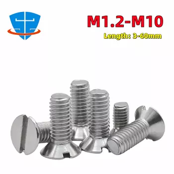 Винты DIN963 нержавеющая сталь SHOUZHENG FASTENER М1.2-М10