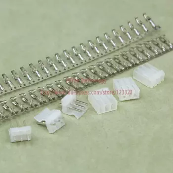 (100 компл./Лот) разъем CH3.96 Molex 3,96 3Pin 180 градусов верхний начальный шаг: 3,96 мм контактный разъем + клемма + Корпус