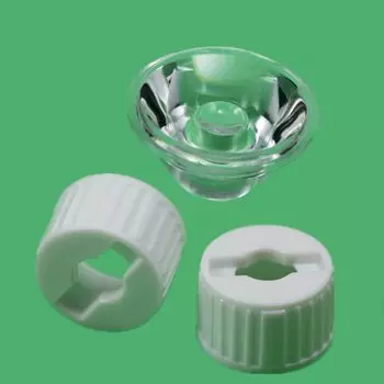 100 комплектов 20 мм 5 10 15 30 45 60 90 120 градусов светодиодный отражатель объектива для 1 Вт 3 Вт 5 Вт светодиодная лампа высокой мощности