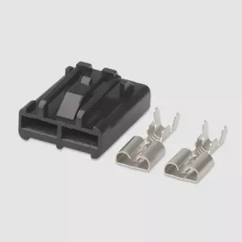 100 комплектов 2-контактный гнездовой автомобильный разъем 346027-1 TYCO AMP Sensor проводной штекер