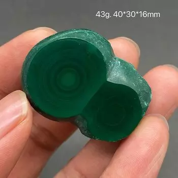 100% натуральный малахит, полированный сырой камень, минеральный образец, коллекция целебных кристаллов, драгоценных камней